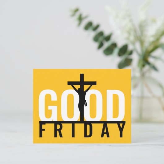 Goede Vrijdag Briefkaart (Staand voorkant)