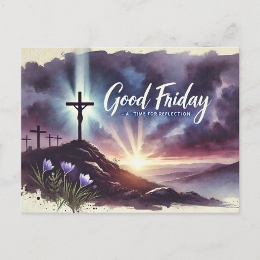 Goede Vrijdag Briefkaart (Voorkant)