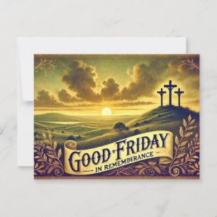 Goede Vrijdag Briefkaart