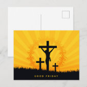 Goede Vrijdag Briefkaart (Voorkant / Achterkant)