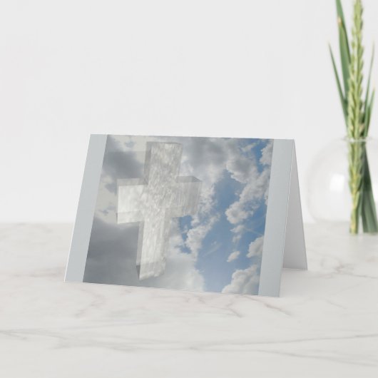 Goede Vrijdag Feestdagen Kaart (Voorkant)