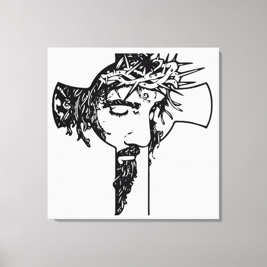 Goede Vrijdag gebeden Canvas Afdruk (Voorkant)