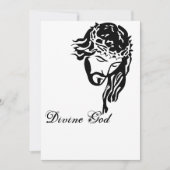 Goede Vrijdag godgoddelijke platte Kaart (Voorkant)