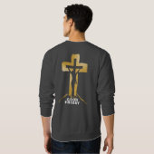 Goede Vrijdag | Heren sweatshirt (Achterkant volledig)