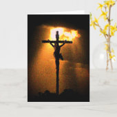 Goede Vrijdag Kaart (Gele Bloem)