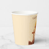 Goede Vrijdag Kaart Papieren Bekers (Rechts)