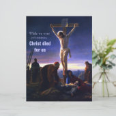 Goede Vrijdag  Kerk Bulletin (Staand voorkant)