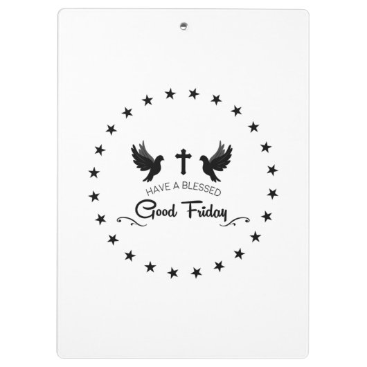 Goede Vrijdag Klembord (Achterkant)