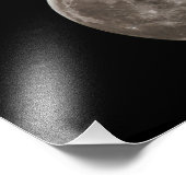 "Goede Vrijdag" Volle Maan boven Saskatchewan Foto Afdruk (Hoek)