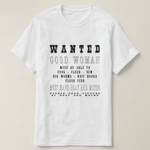 Goede vrouw wenst t-shirt