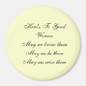 Goede vrouwen magneet (Voorkant)