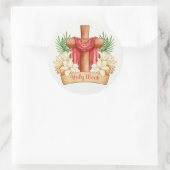 Goede Week Ronde Sticker (Tas)