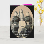 Goede wensen van je voorouders kaart (Gele Bloem)