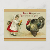Goede wensen voor de dag van de Thanksgiving Briefkaart (Voorkant)