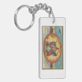 Goede wensen voor Halloween Sleutelhanger (Voorkant Links)