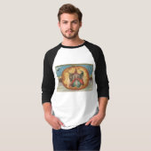 Goede wensen voor Halloween T-shirt (Voorkant volledig)