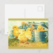 Goede wensen voor Pasen... Paskaart Briefkaart (Voorkant / Achterkant)