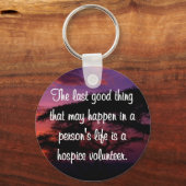 Goede werken van de vrijwilliger van het ziekenhui sleutelhanger (Voorkant)