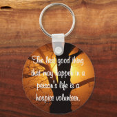 Goede werken van de vrijwilliger van het ziekenhui sleutelhanger (Voorkant)