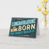 GOEDE WERKGELEGENHEID EN GEWELD **30th* BIRTHDAY-k Kaart (Gele Bloem)