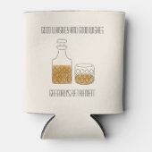 Goede whisky Goede wensen Pensioenfeest Blikjeskoeler (Voorkant)