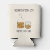 Goede whisky Goede wensen Verjaardagsfeest Blikjeskoeler (Achterkant)