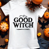 Goede Witch & Bat Design | Halloween magie T-shirt