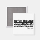 goede zaak , john lewis magneet (Voorkant / Achterkant)