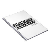 goede zaak , john lewis notitieboek (Rechterzijde)