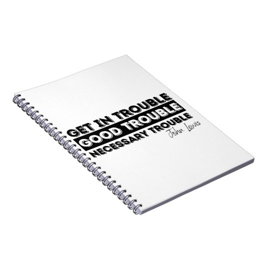 goede zaak , john lewis notitieboek (Rechterzijde)