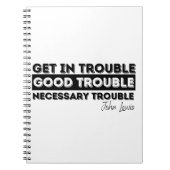 goede zaak , john lewis notitieboek (Voorkant)