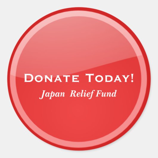 Goede zaak ronde sticker (Voorkant)