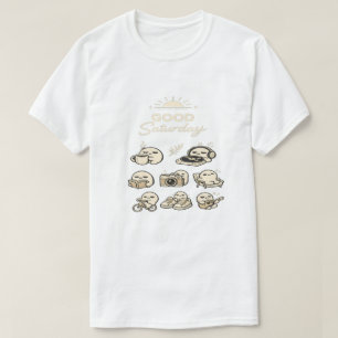 GOEDE ZATERDAG   Gezellige weekendstemming   LUNIO T-shirt