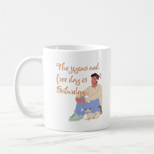 Goede zaterdag koffiemok