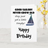 Goede zeelieden groeien nooit oud, vun Gezegde Kaart (Gele Bloem)