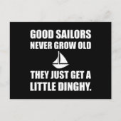 Goede Zeilers Worden Nooit Oud Grappig Briefkaart (Voorkant)