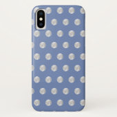 Goede zilveren stippen Case-Mate iPhone case (Achterkant)