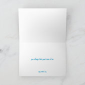 Goede zorg feestdagen kaart (Binnen)