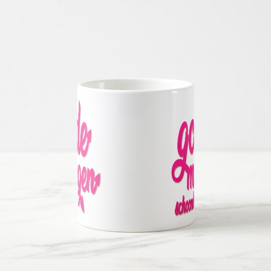 Goedem Schoonheid: "Goedemorgen mooi" Koffiemok (Center)