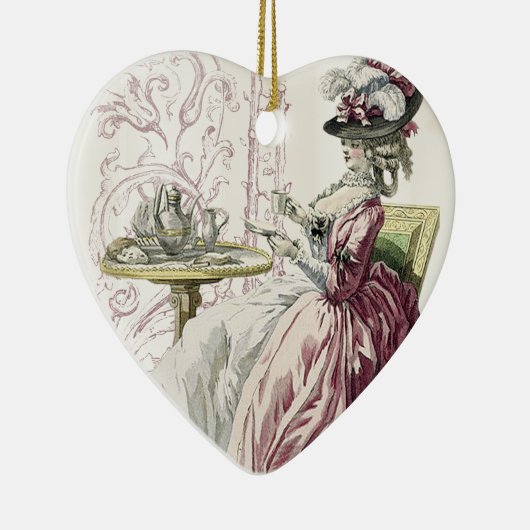 Goedemiddag, Tea! Keramisch Ornament (Rechts)