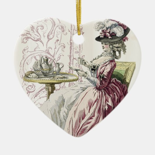 Goedemiddag, Tea! Keramisch Ornament (Voorkant)