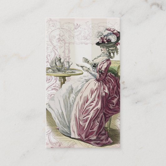 Goedemiddag, Tea! Visitekaartje (Voorkant)