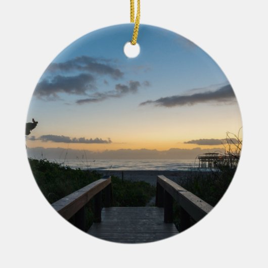 Goedemorgen 2017 keramisch ornament (Voorkant)