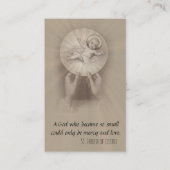 Goedemorgen aanbieding in St. Therese Prayer Heili Visitekaartje (Voorkant)