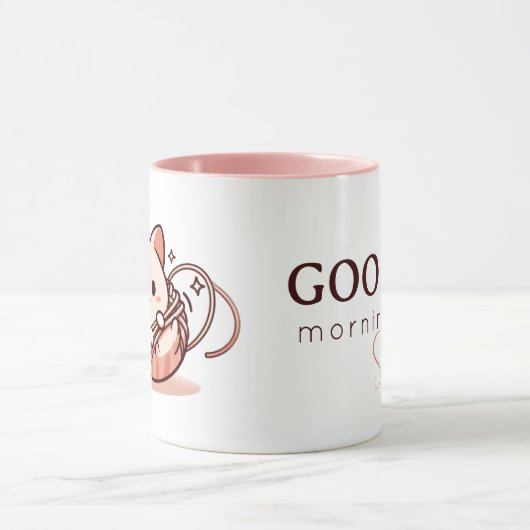 Goedemorgen aanpasbare shibari mok (Midden)