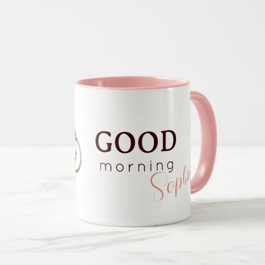 Goedemorgen aanpasbare shibari mok (Voorkant rechts)