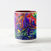 Goedemorgen abstracte kunst Drinkware Mokken (Center)