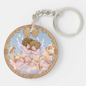 Goedemorgen Baby Angels Acryl Sleutelhanger (Achterkant)