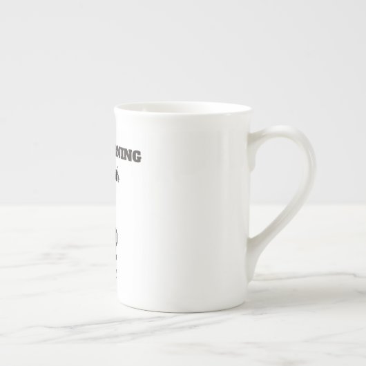 Goedemorgen begint met de Chinese Mok van koffiebo (Rechts)