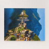 Goedemorgen bij Hallstatt Legpuzzel (Horizontaal)